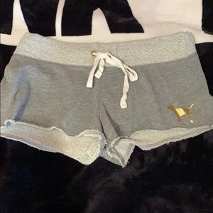 Size small sweat shorts from pink.